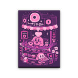 Pink Puff Donuts - Canvas Print