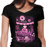 Pink Puff Donuts - Women's V-Neck
