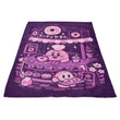 Pink Puff Donuts - Fleece Blanket