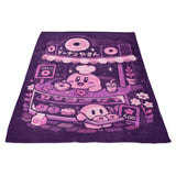 Pink Puff Donuts - Fleece Blanket