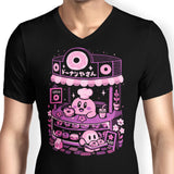 Pink Puff Donuts - Men's V-Neck