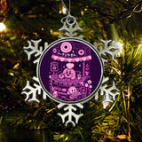 Pink Puff Donuts - Ornament