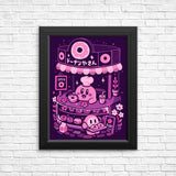 Pink Puff Donuts - Posters & Prints