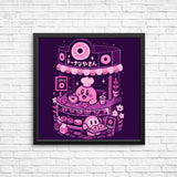 Pink Puff Donuts - Posters & Prints