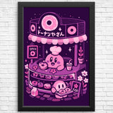 Pink Puff Donuts - Posters & Prints