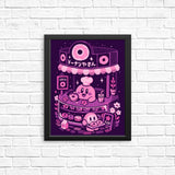 Pink Puff Donuts - Posters & Prints