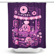 Pink Puff Donuts - Shower Curtain