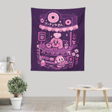 Pink Puff Donuts - Wall Tapestry