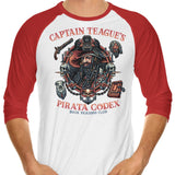 Pirata Codex - 3/4 Sleeve Raglan T-Shirt