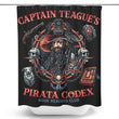 Pirata Codex - Shower Curtain