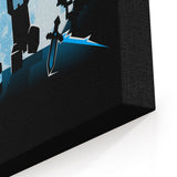 Pixel Moon - Canvas Print