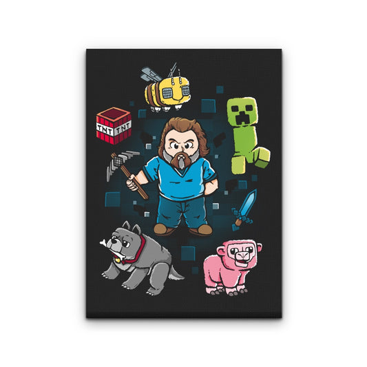 Pixel World - Canvas Print