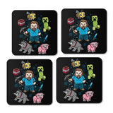 Pixel World - Coasters