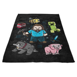Pixel World - Fleece Blanket