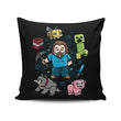Pixel World - Throw Pillow