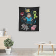 Pixel World - Wall Tapestry