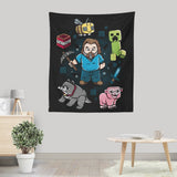 Pixel World - Wall Tapestry