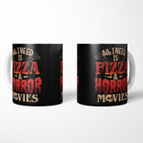 Pizza and Horror - Mug