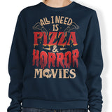 Pizza and Horror - Sweatshirt