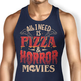Pizza and Horror - Tank Top