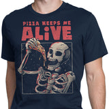Pizza Keeps Me Alive - Men's Apparel
