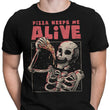 Pizza Keeps Me Alive - Men's Apparel