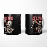 Pizza Keeps Me Alive - Mug