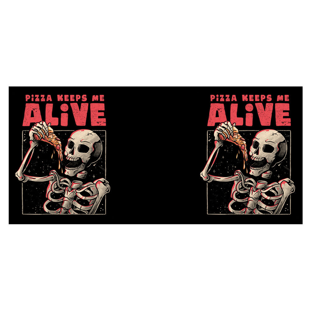 Pizza Keeps Me Alive - Mug