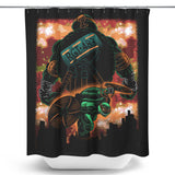 Pizza Power - Shower Curtain