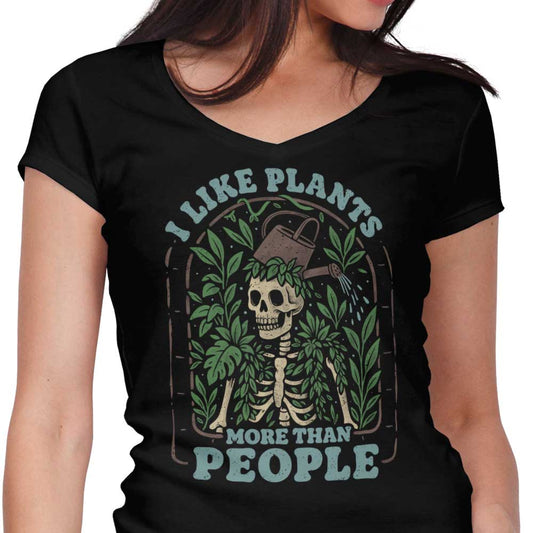 Plants More Than People - Women's V-Neck