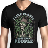Plants More Than People - Men's V-Neck