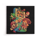 Plumber Game - Canvas Print
