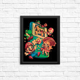 Plumber Game - Posters & Prints