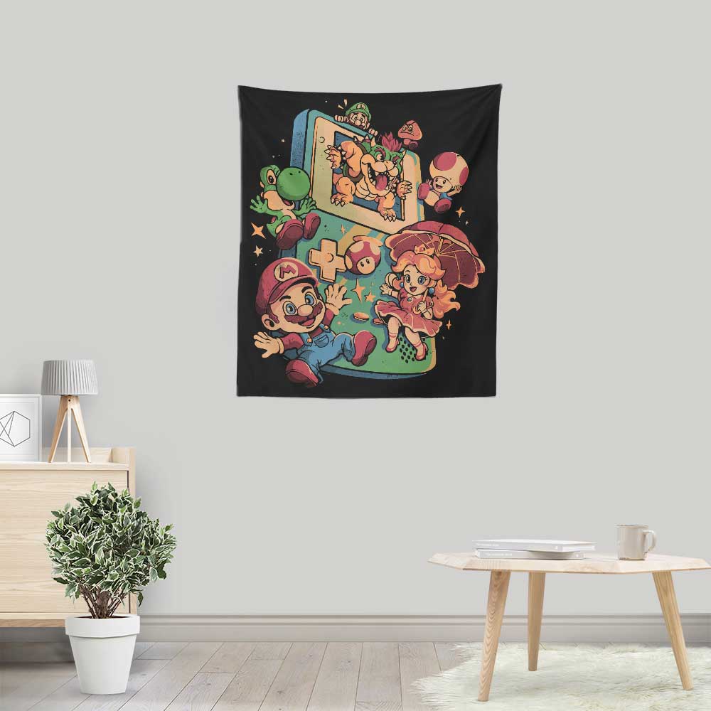 Plumber Game - Wall Tapestry