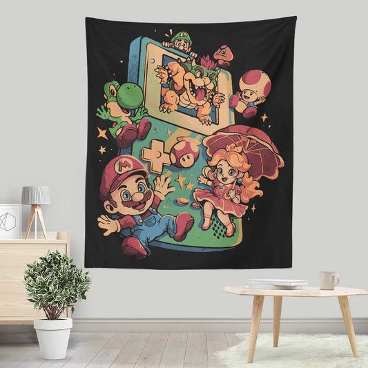 Plumber Game - Wall Tapestry