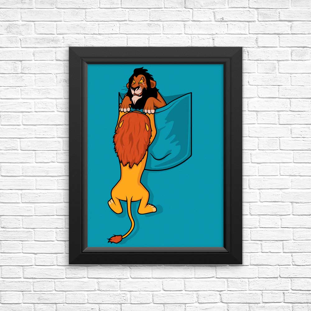 Pocket King - Posters & Prints