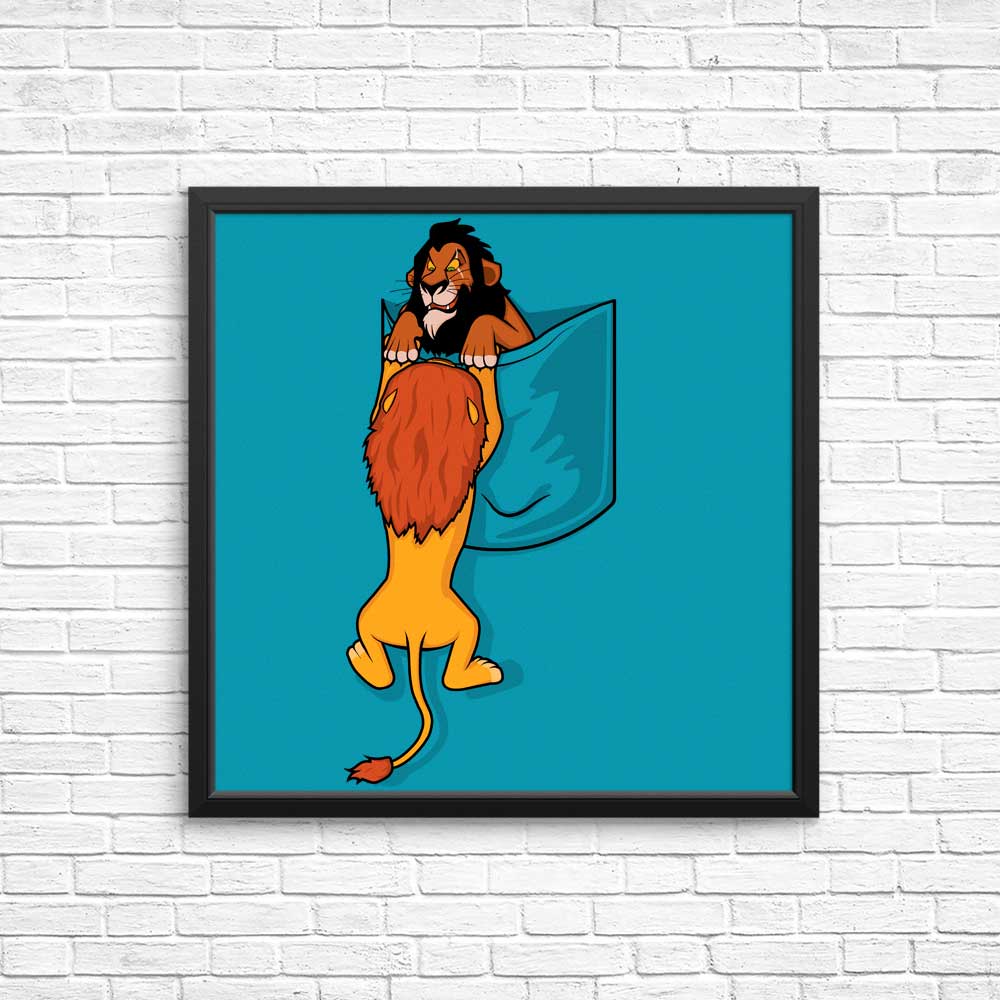 Pocket King - Posters & Prints