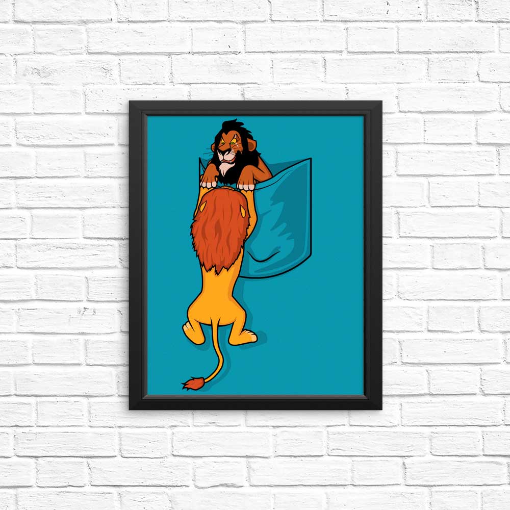 Pocket King - Posters & Prints