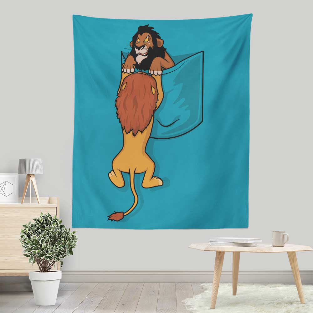 Pocket King - Wall Tapestry
