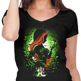Poison Green - Women's V-Neck