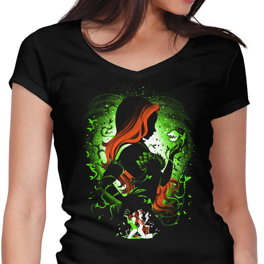 Poison Green - Women's V-Neck