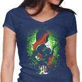 Poison Green - Women's V-Neck