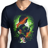 Poison Green - Men's V-Neck
