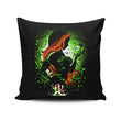 Poison Green - Throw Pillow
