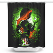 Poison Green - Shower Curtain