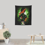 Poison Green - Wall Tapestry