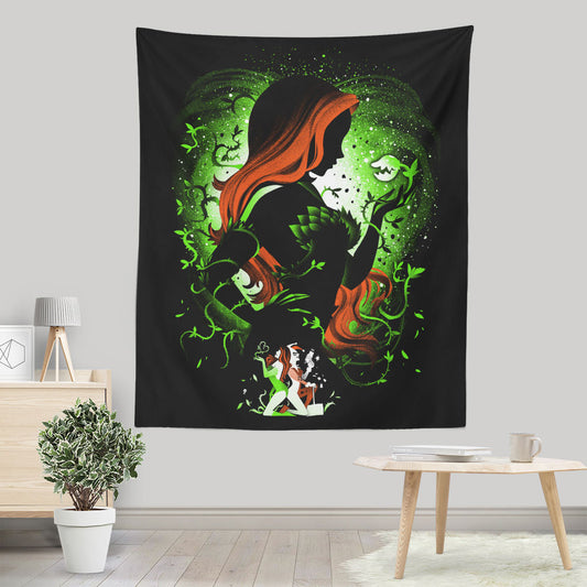 Poison Green - Wall Tapestry