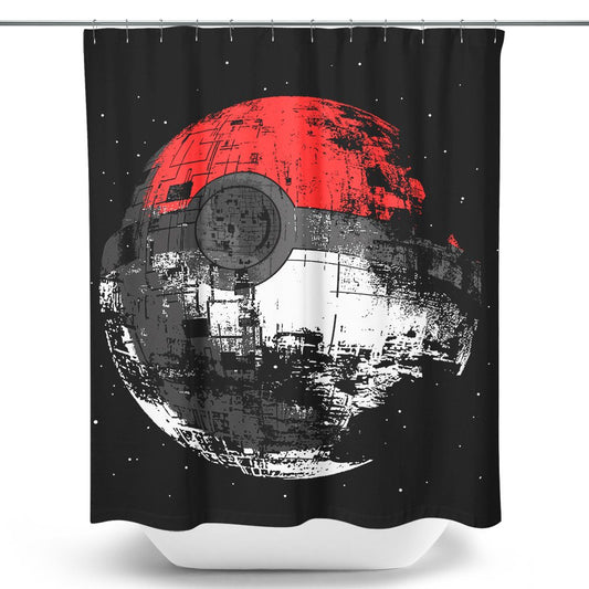 Poked to Death - Shower Curtain