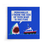 Polite Jaws - Canvas Print