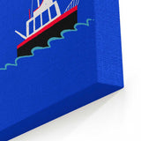 Polite Jaws - Canvas Print